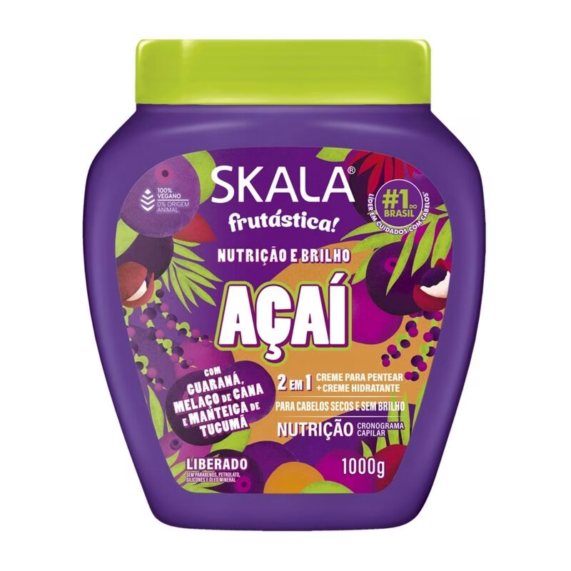 Creme Skala Frutástica Açaí 1 kg