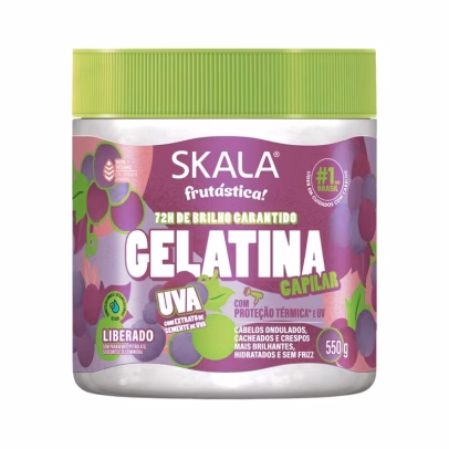 Gelatina Skala Frutástica Uva 550 g