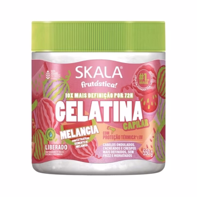 Gelatina Skala Frutástica Melancia 550 g